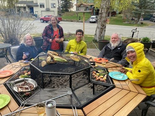 The Jag 8 | Octagon BBQ Grill and Fire Pit Party Table – Jag Grills